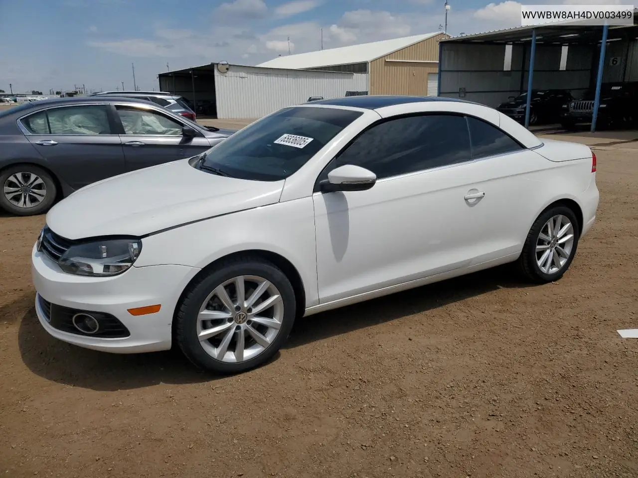 2013 Volkswagen Eos Komfort VIN: WVWBW8AH4DV003499 Lot: 65836005