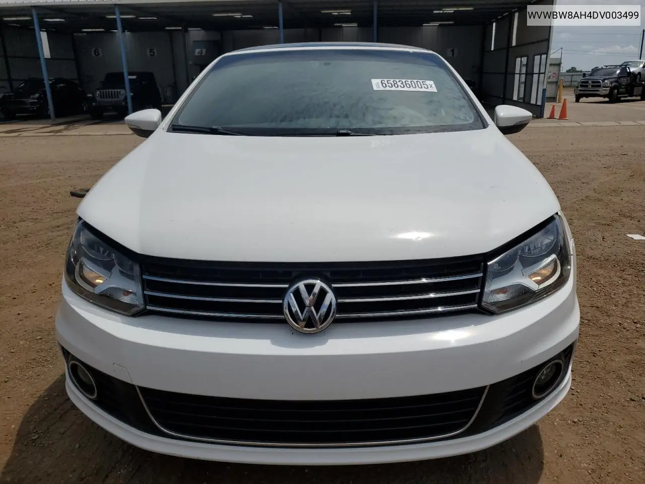 2013 Volkswagen Eos Komfort VIN: WVWBW8AH4DV003499 Lot: 65836005