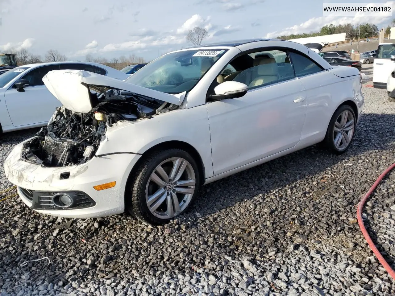 2014 Volkswagen Eos Lux VIN: WVWFW8AH9EV004182 Lot: 48413905