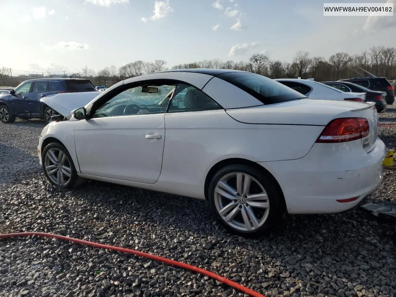 2014 Volkswagen Eos Lux VIN: WVWFW8AH9EV004182 Lot: 48413905