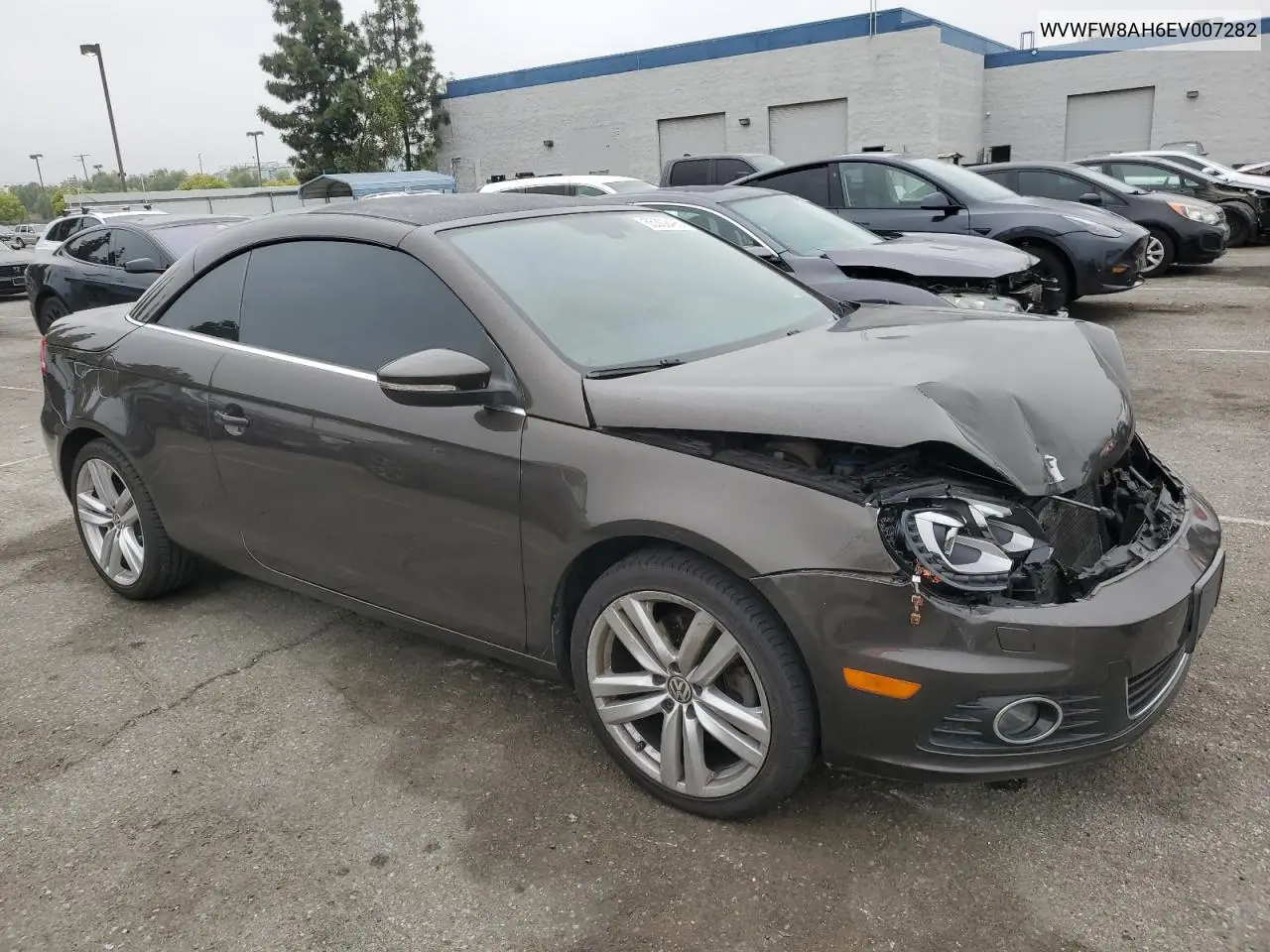 2014 Volkswagen Eos Lux VIN: WVWFW8AH6EV007282 Lot: 55302495