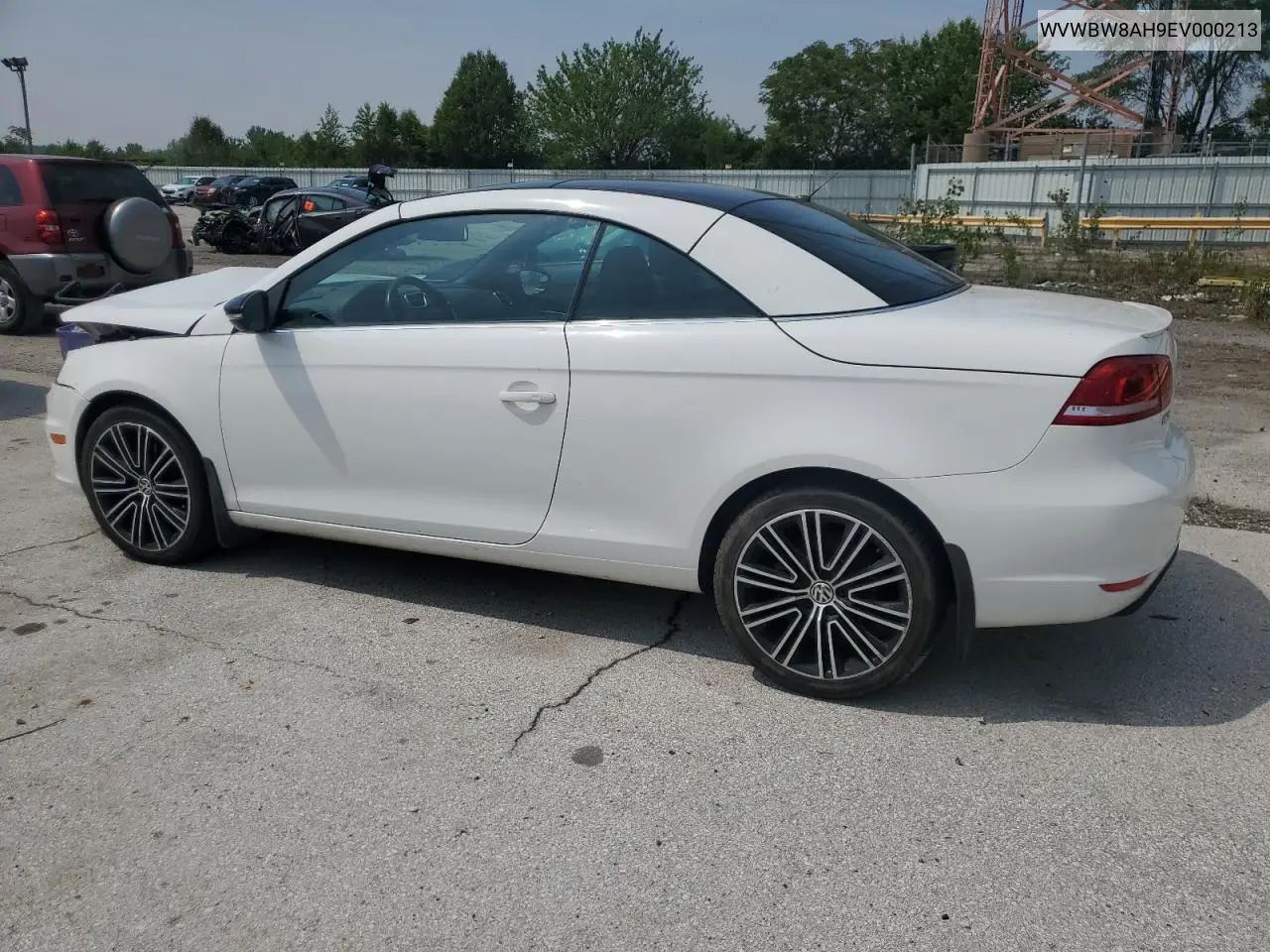 2014 Volkswagen Eos Komfort VIN: WVWBW8AH9EV000213 Lot: 59268995