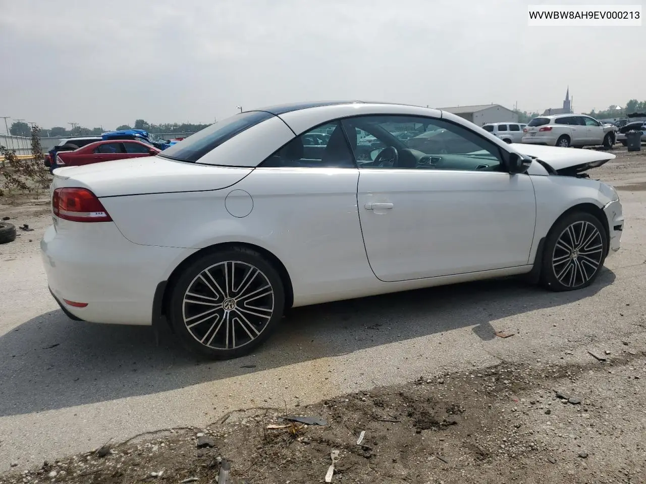 2014 Volkswagen Eos Komfort VIN: WVWBW8AH9EV000213 Lot: 59268995