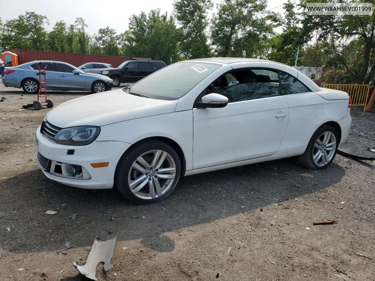 2014 Volkswagen Eos Lux VIN: WVWFW8AH5EV001909 Lot: 59372825