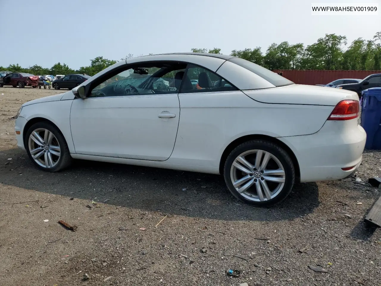 2014 Volkswagen Eos Lux VIN: WVWFW8AH5EV001909 Lot: 59372825