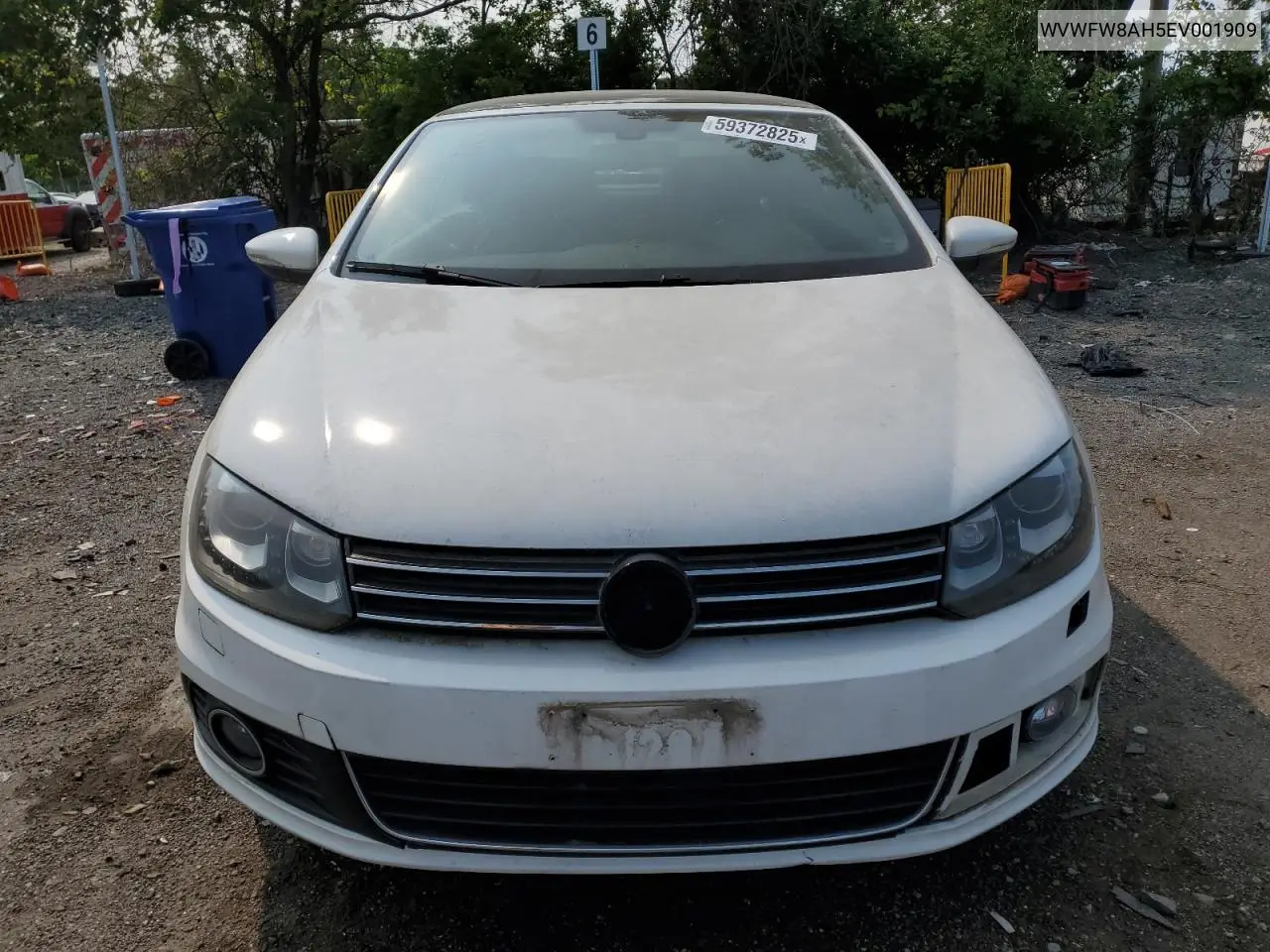 2014 Volkswagen Eos Lux VIN: WVWFW8AH5EV001909 Lot: 59372825
