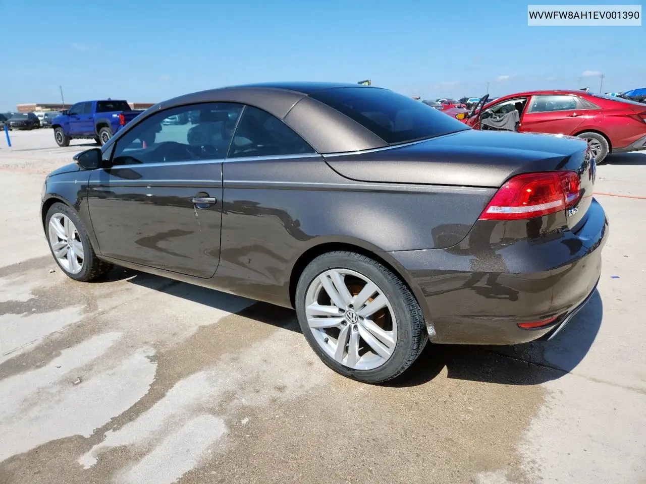 2014 Volkswagen Eos Lux VIN: WVWFW8AH1EV001390 Lot: 62834785