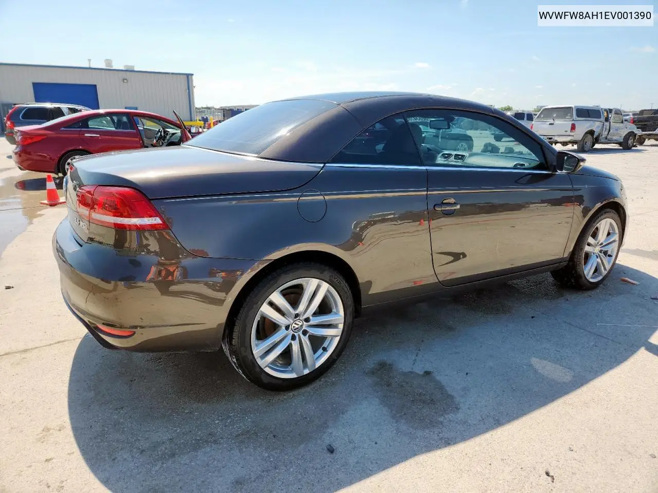 2014 Volkswagen Eos Lux VIN: WVWFW8AH1EV001390 Lot: 62834785