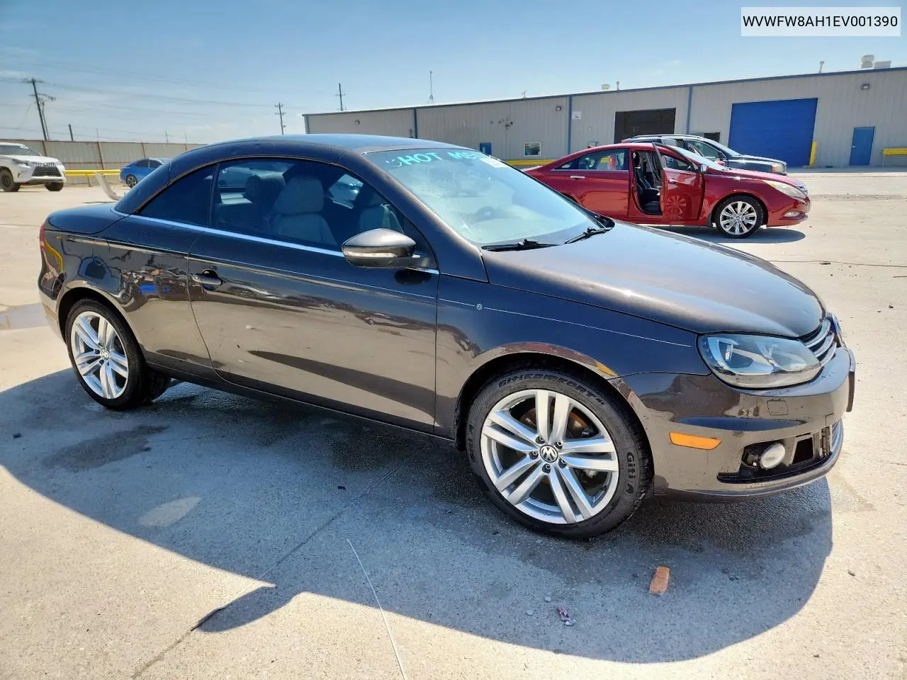 2014 Volkswagen Eos Lux VIN: WVWFW8AH1EV001390 Lot: 62834785