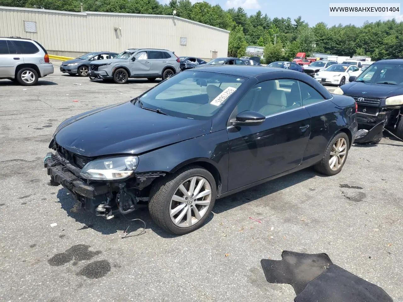 2014 Volkswagen Eos Komfort VIN: WVWBW8AHXEV001404 Lot: 63213645