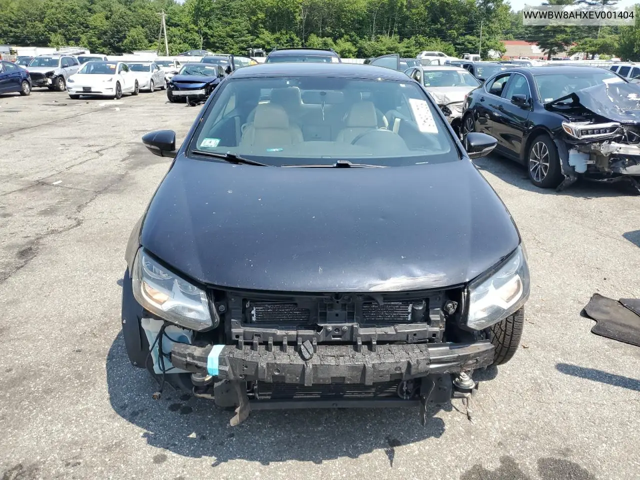 2014 Volkswagen Eos Komfort VIN: WVWBW8AHXEV001404 Lot: 63213645