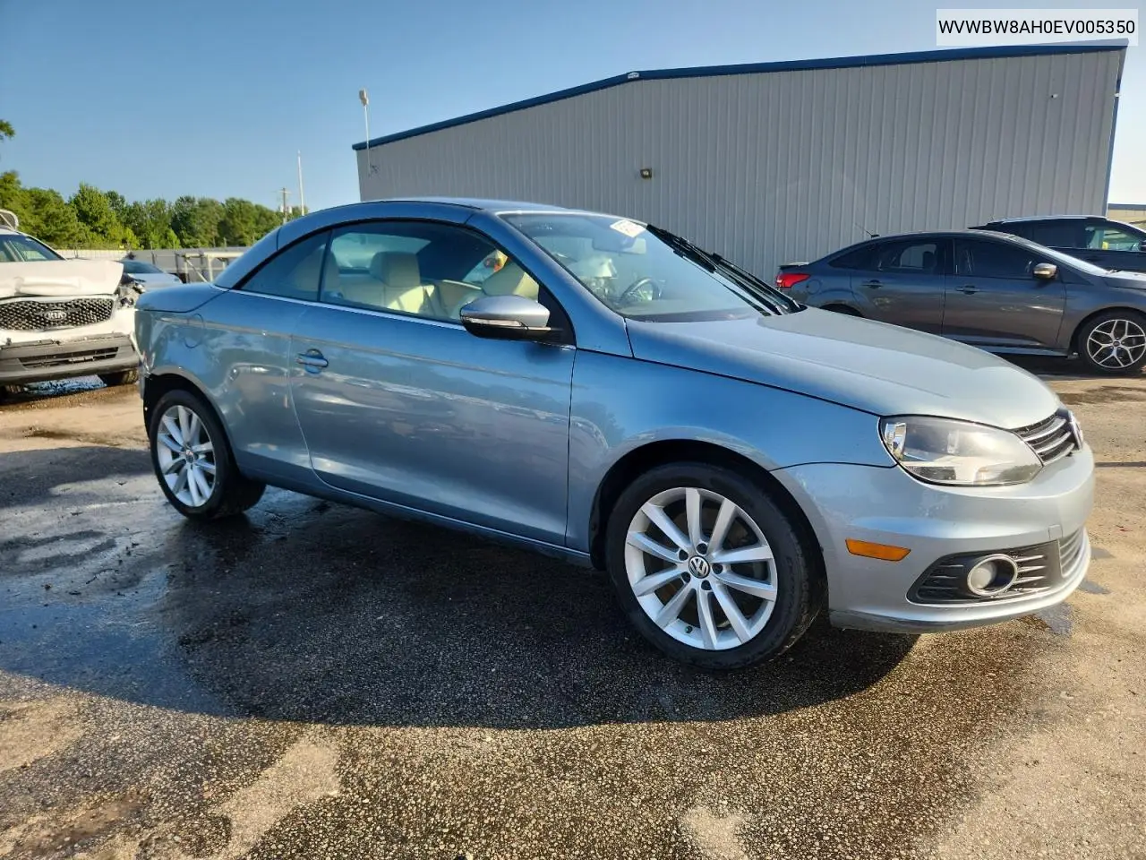 2014 Volkswagen Eos Komfort VIN: WVWBW8AH0EV005350 Lot: 64357765