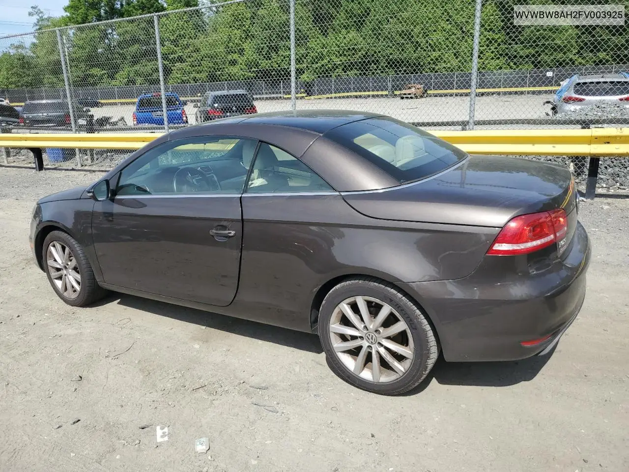 2015 Volkswagen Eos Komfort VIN: WVWBW8AH2FV003925 Lot: 57277995