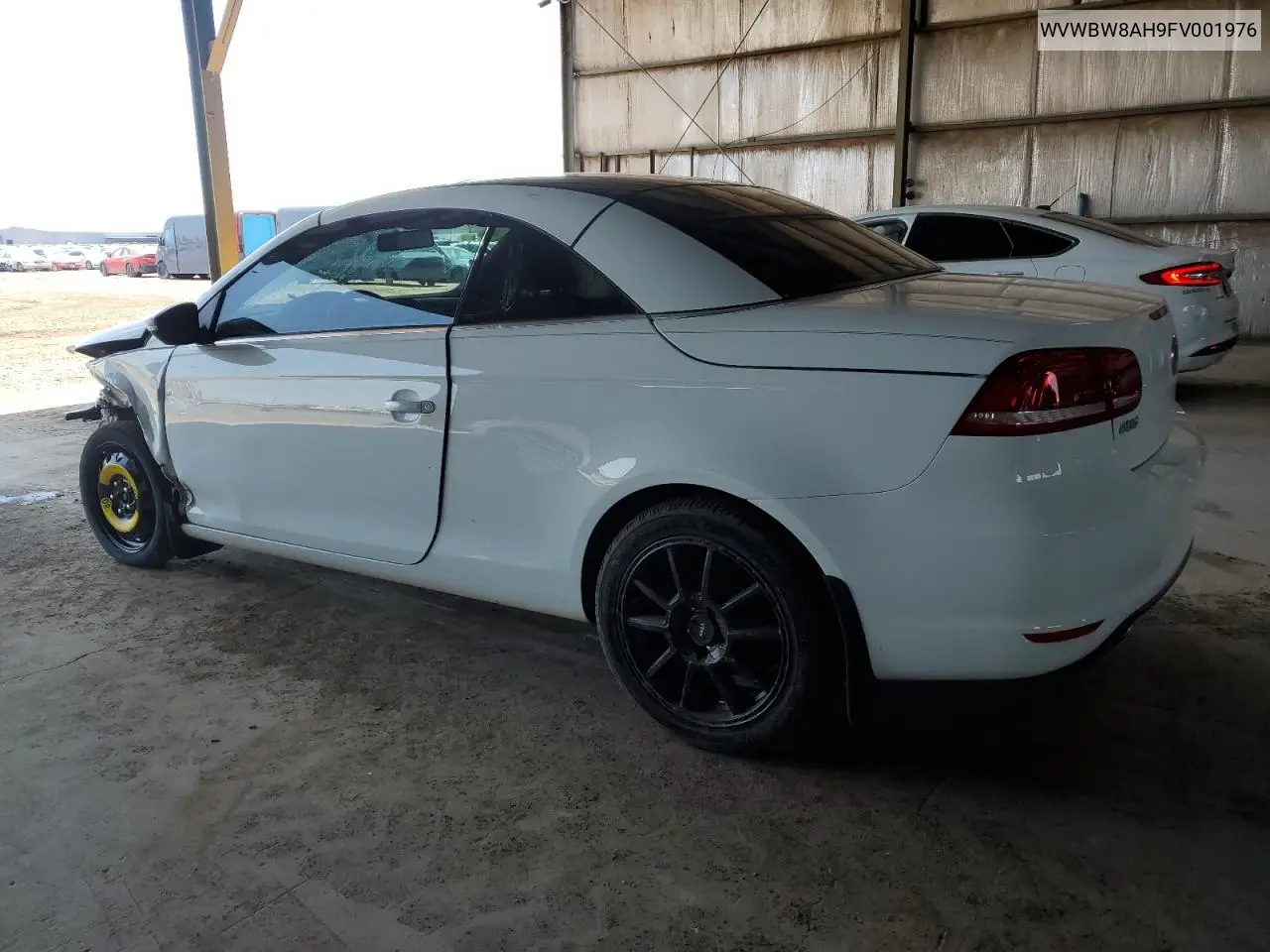 2015 Volkswagen Eos Komfort VIN: WVWBW8AH9FV001976 Lot: 59529925