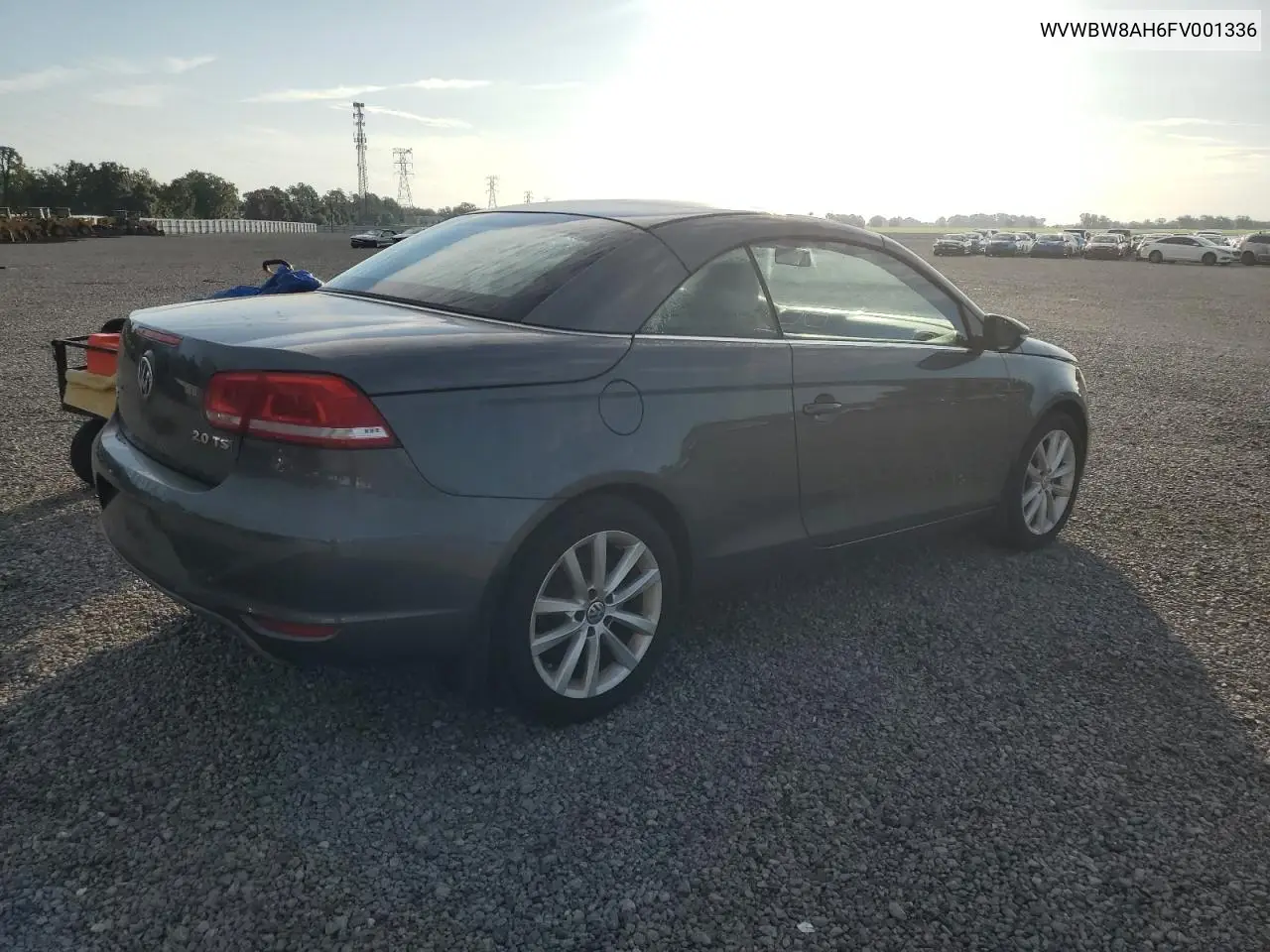 2015 Volkswagen Eos Komfort VIN: WVWBW8AH6FV001336 Lot: 61792635