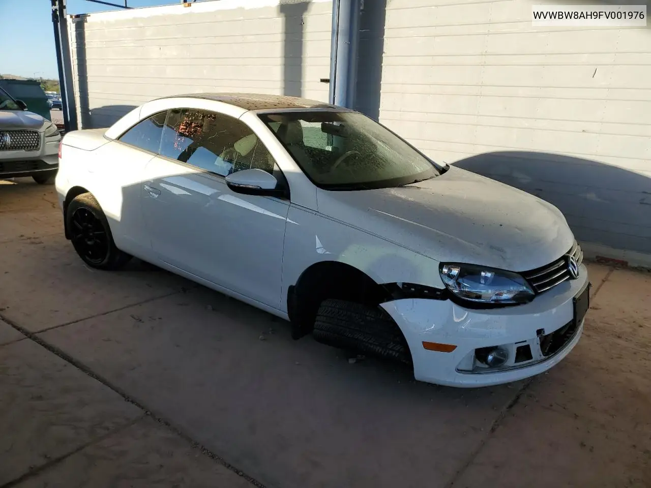 2015 Volkswagen Eos Komfort VIN: WVWBW8AH9FV001976 Lot: 85808354