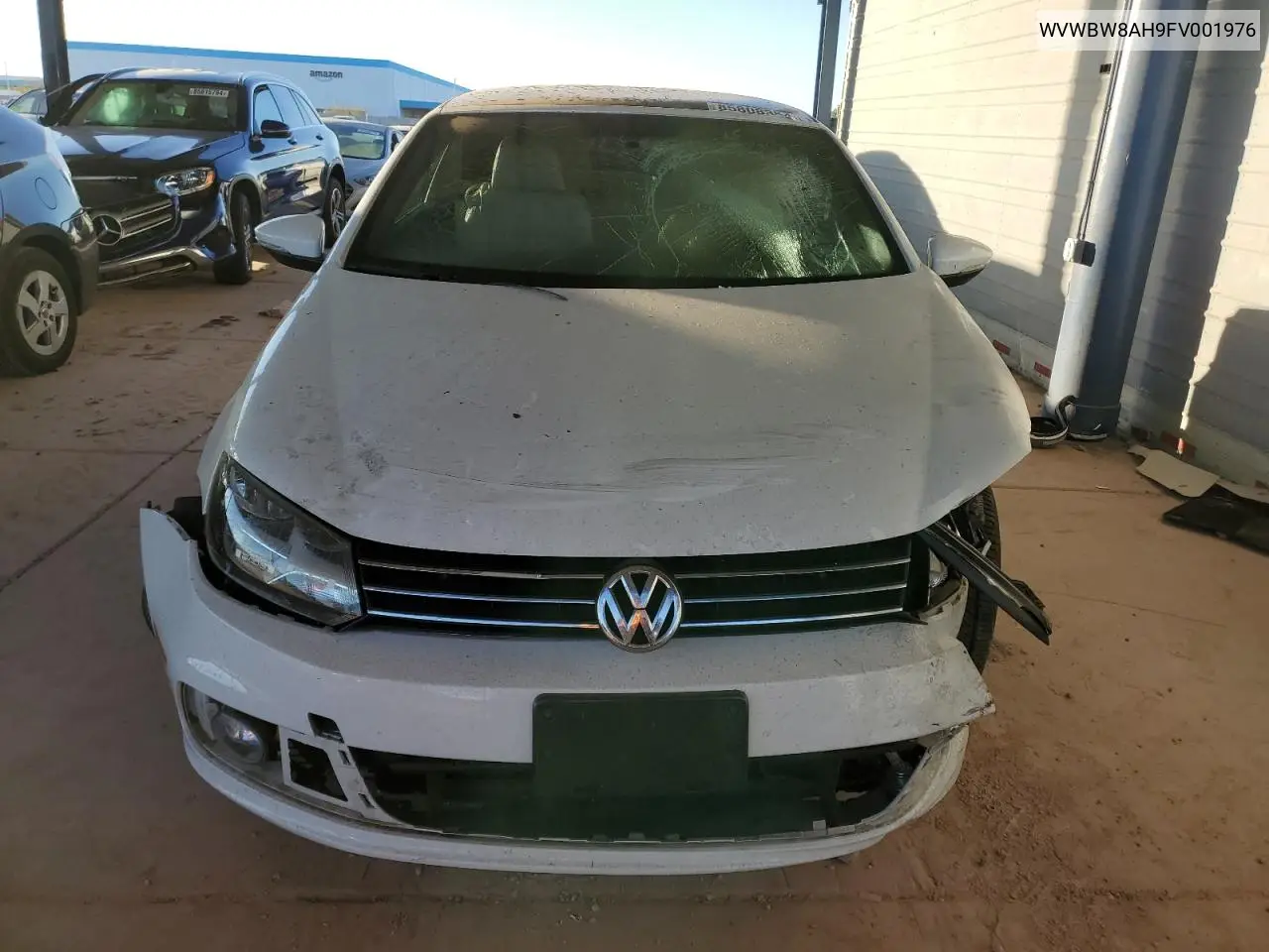2015 Volkswagen Eos Komfort VIN: WVWBW8AH9FV001976 Lot: 85808354