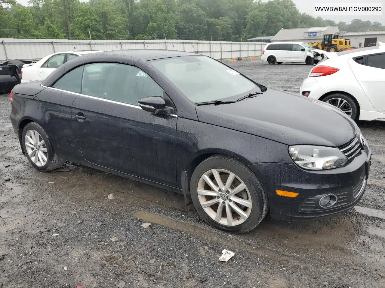 2016 Volkswagen Eos Komfort VIN: WVWBW8AH1GV000290 Lot: 61173095