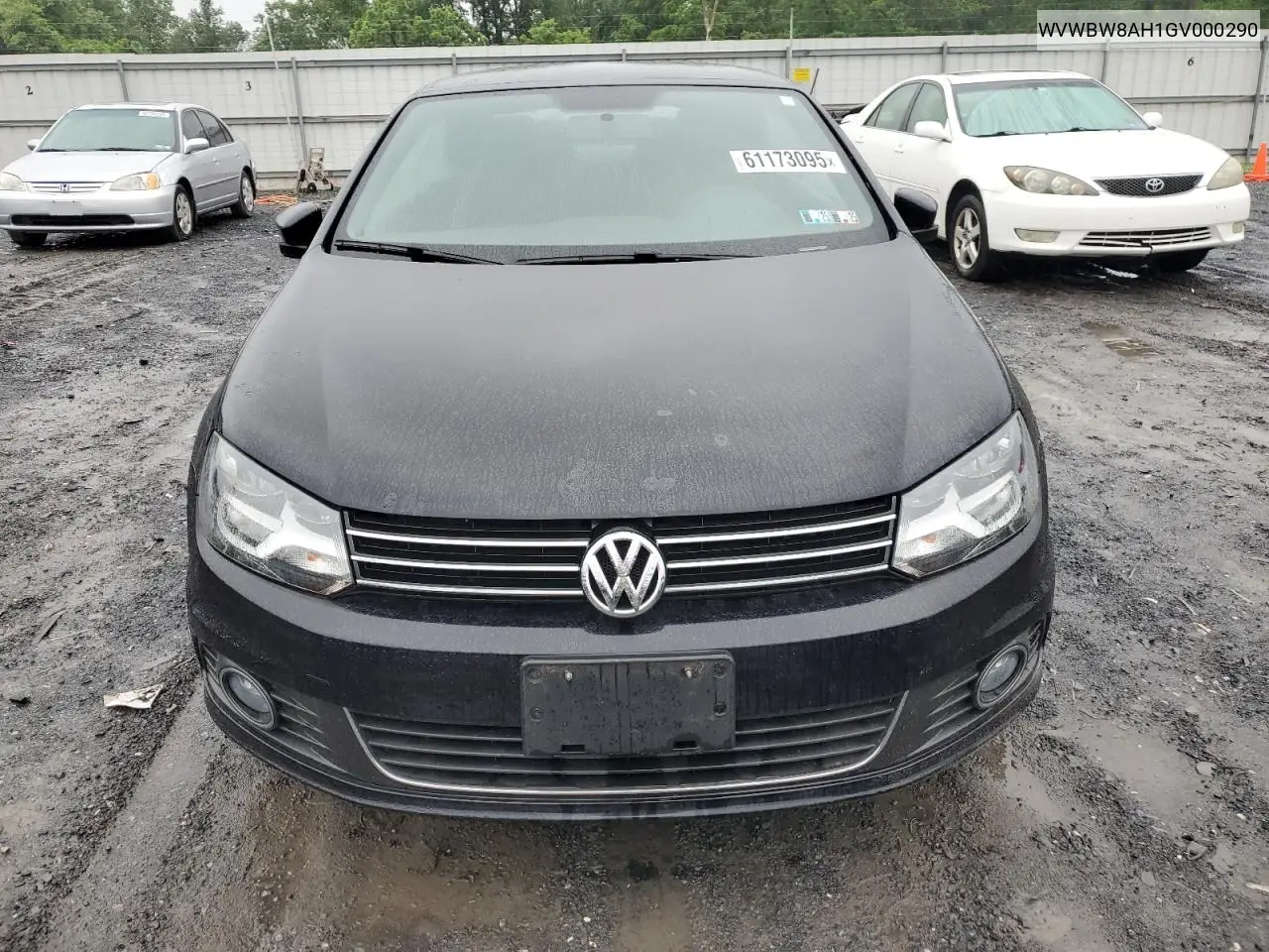 2016 Volkswagen Eos Komfort VIN: WVWBW8AH1GV000290 Lot: 61173095