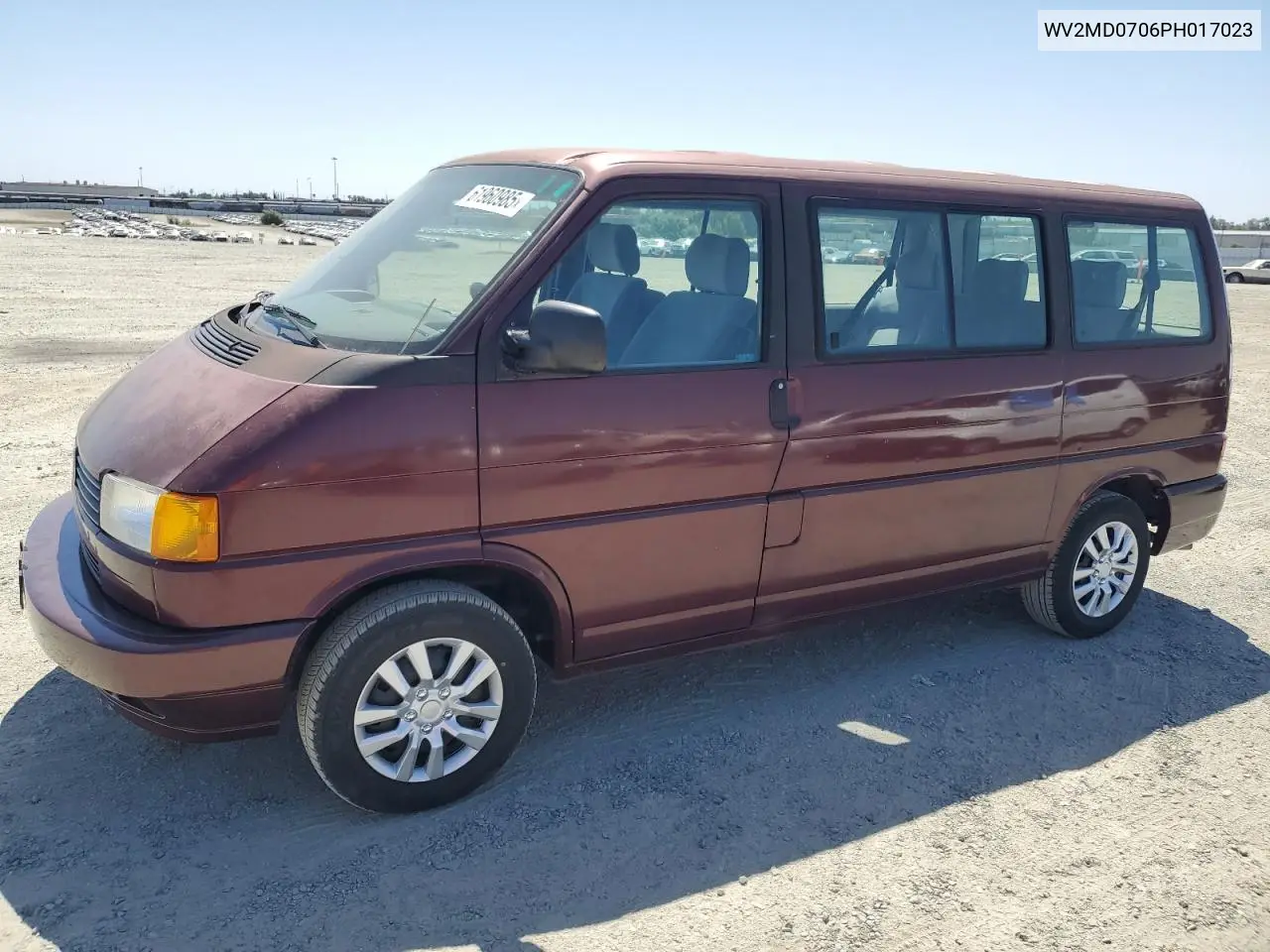 1993 Volkswagen Eurovan Mv VIN: WV2MD0706PH017023 Lot: 61960985