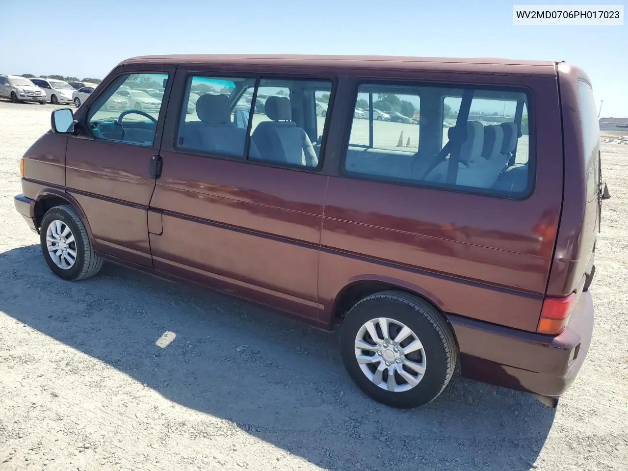 1993 Volkswagen Eurovan Mv VIN: WV2MD0706PH017023 Lot: 61960985