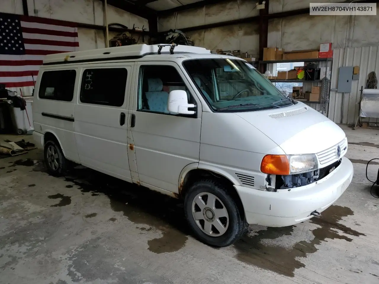 1997 Volkswagen Eurovan Camper VIN: WV2EH8704VH143871 Lot: 56790315