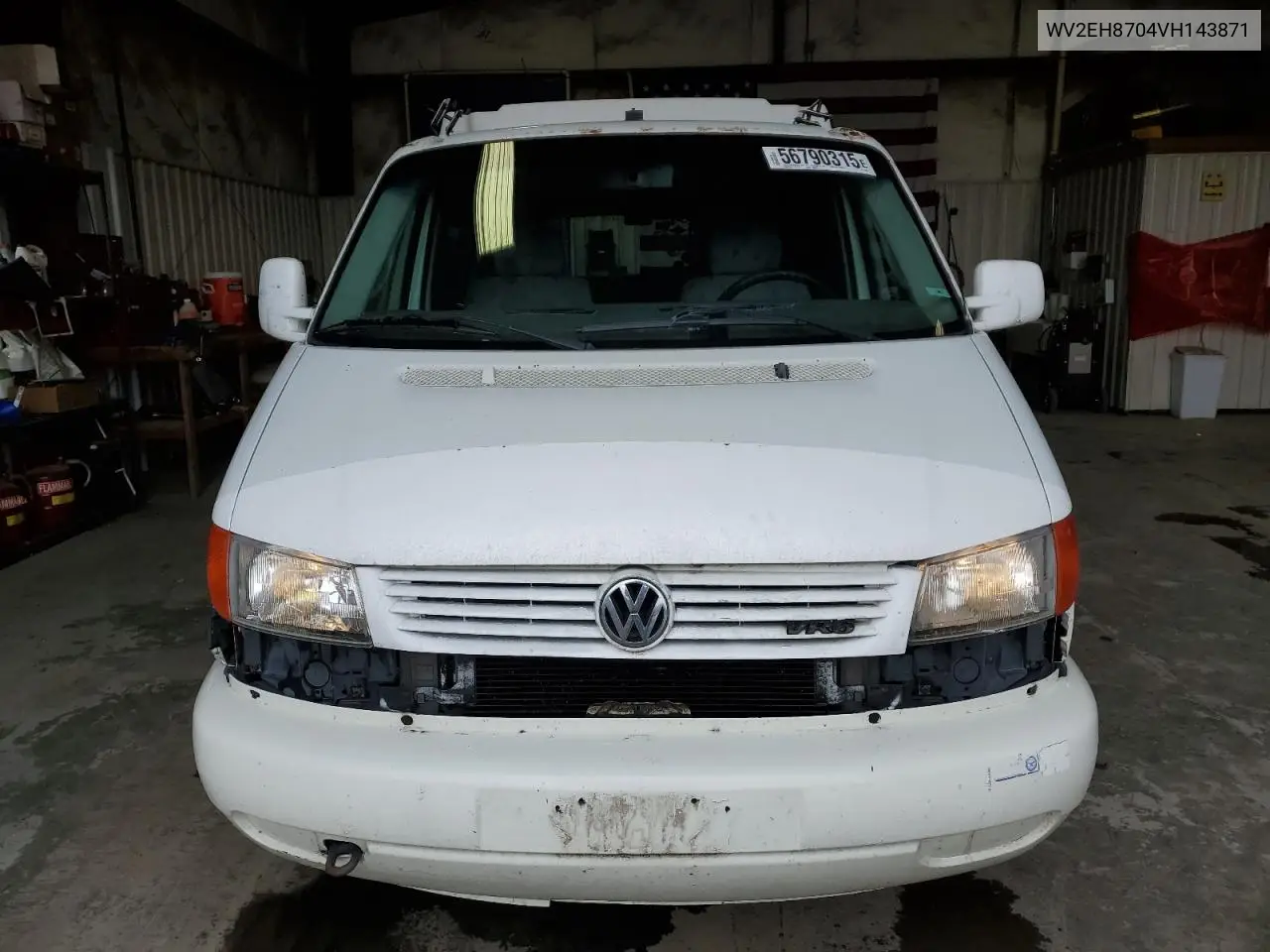 1997 Volkswagen Eurovan Camper VIN: WV2EH8704VH143871 Lot: 56790315