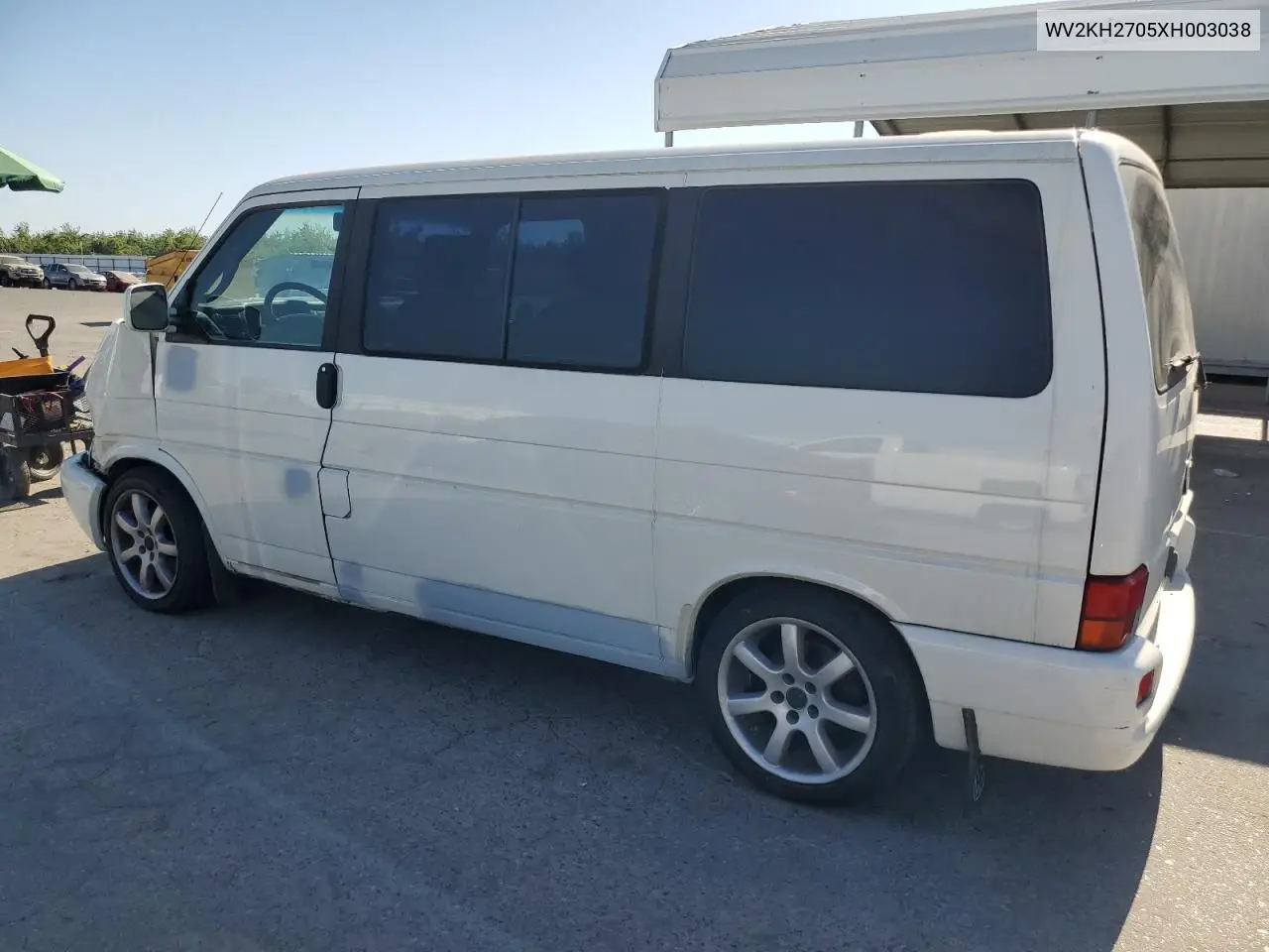 1999 Volkswagen Eurovan Gls VIN: WV2KH2705XH003038 Lot: 61609125