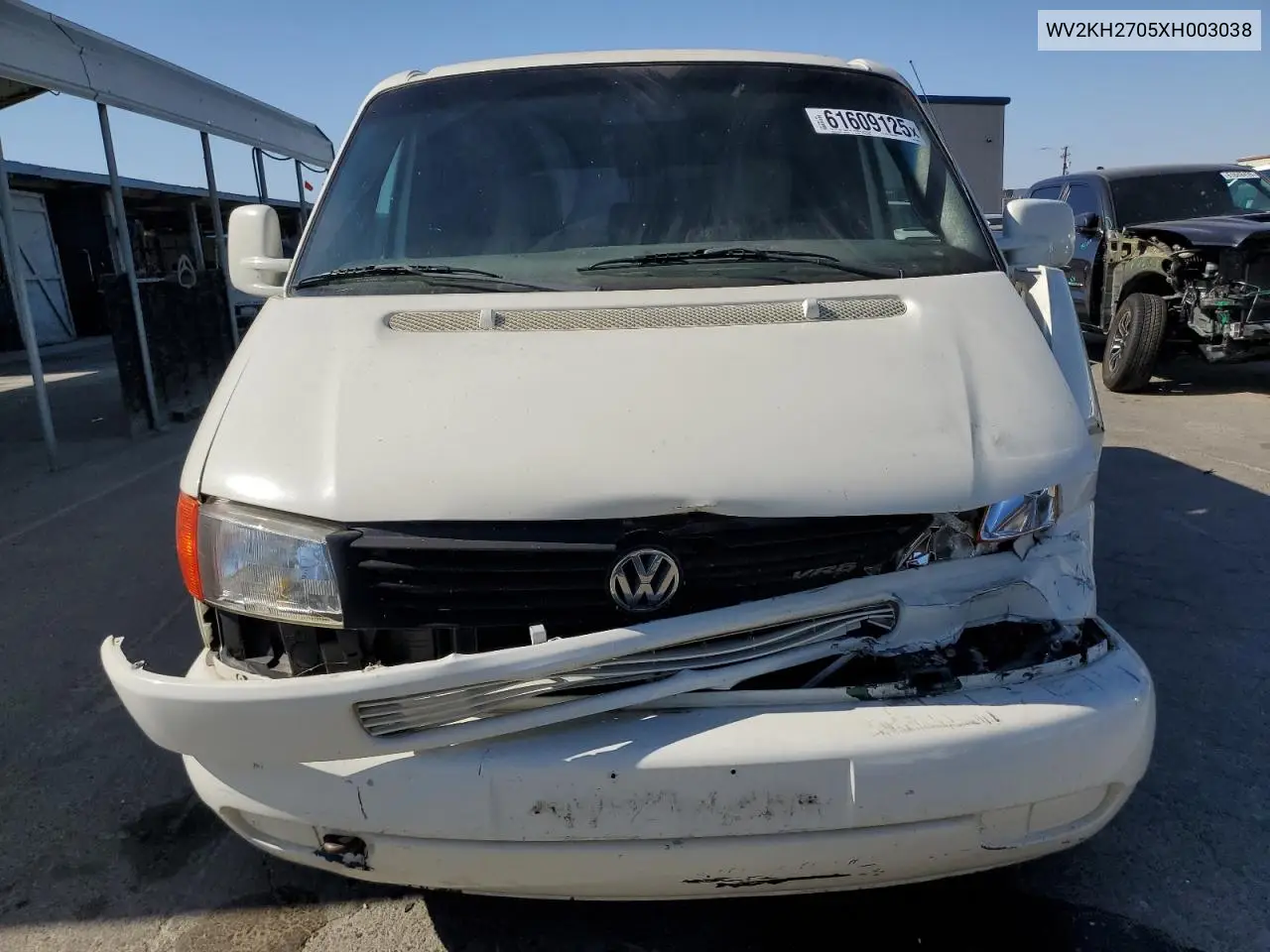 1999 Volkswagen Eurovan Gls VIN: WV2KH2705XH003038 Lot: 61609125