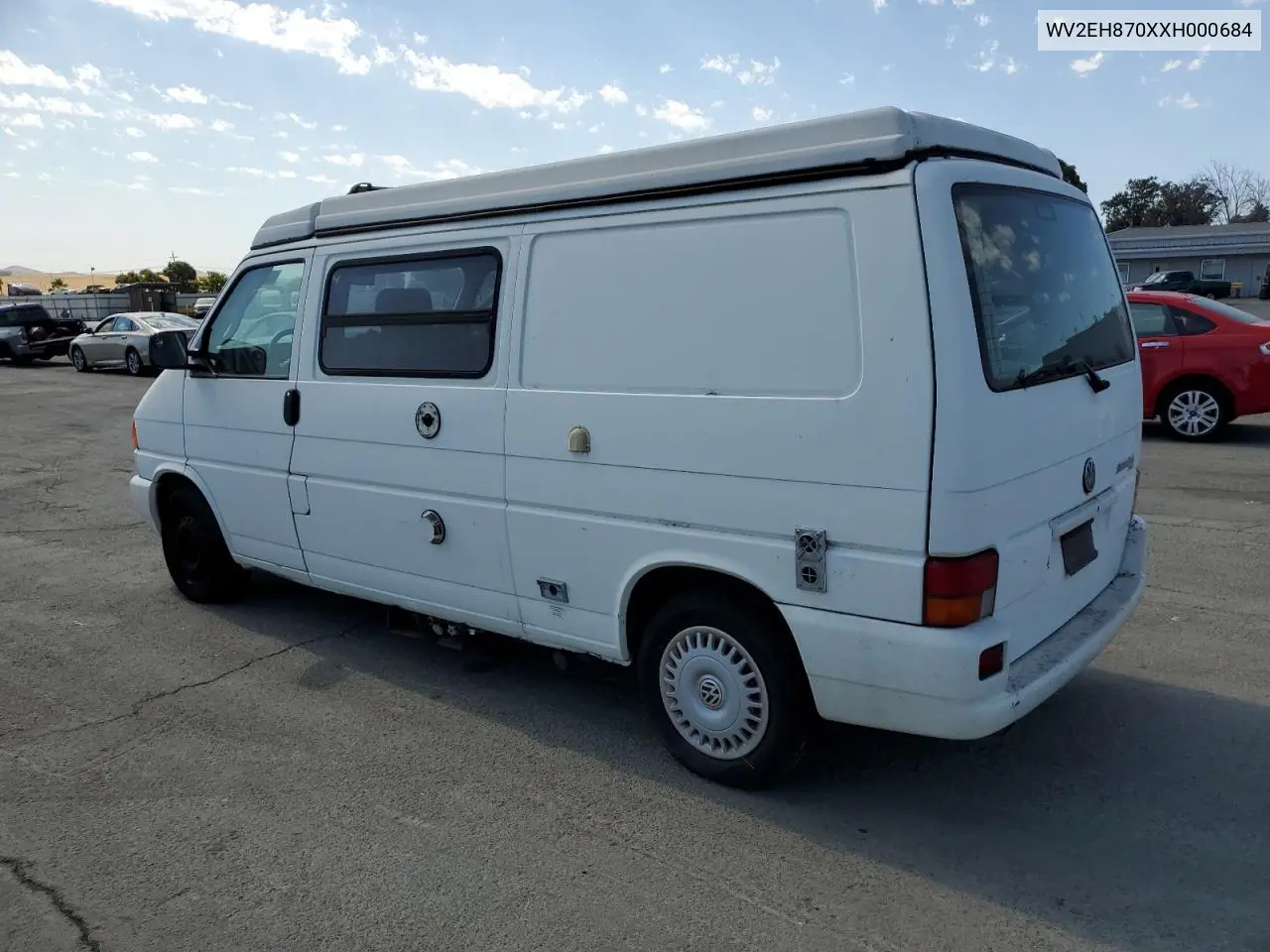 1999 Volkswagen Eurovan Camper VIN: WV2EH870XXH000684 Lot: 62933615
