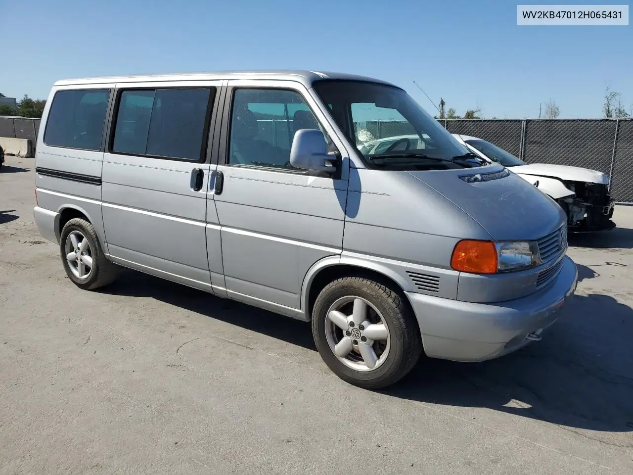 2002 Volkswagen Eurovan Gls VIN: WV2KB47012H065431 Lot: 49010445