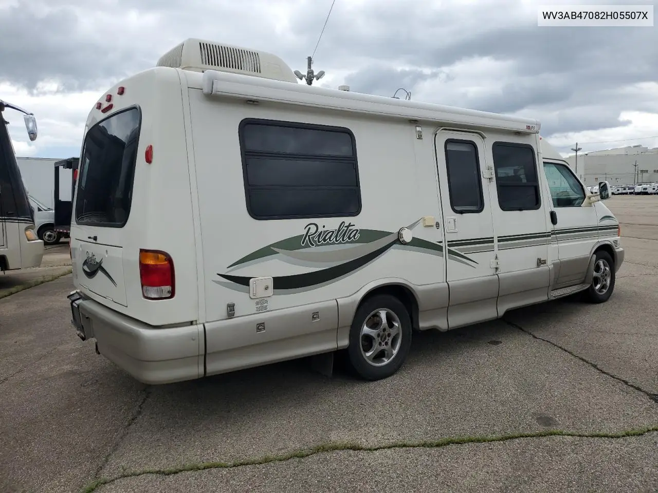 2002 Volkswagen Eurovan VIN: WV3AB47082H055079 Lot: 57764235