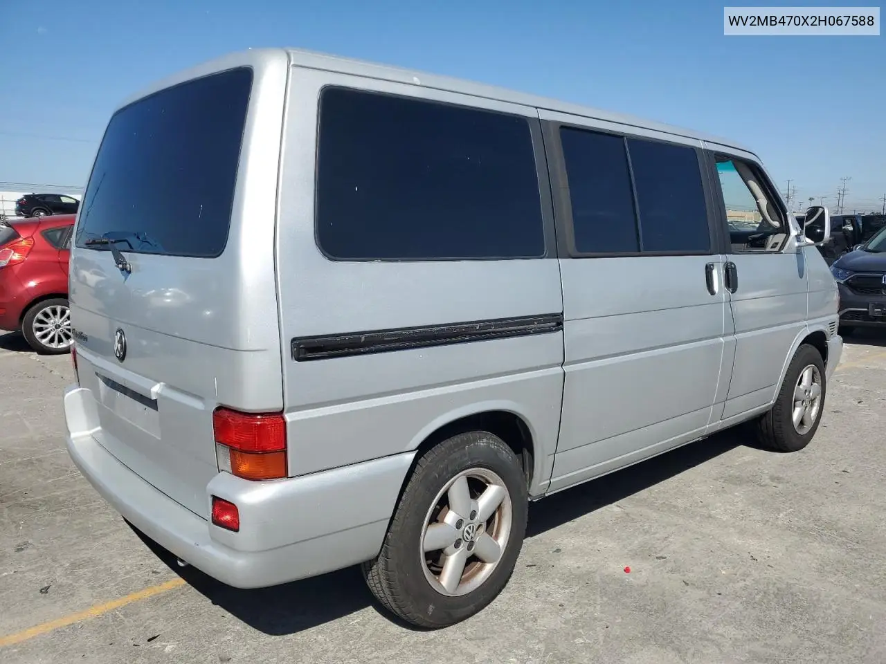 2002 Volkswagen Eurovan Mv VIN: WV2MB470X2H067588 Lot: 60744605