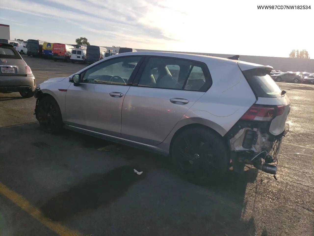 2022 Volkswagen Gti Se VIN: WVW987CD7NW182534 Lot: 81384884
