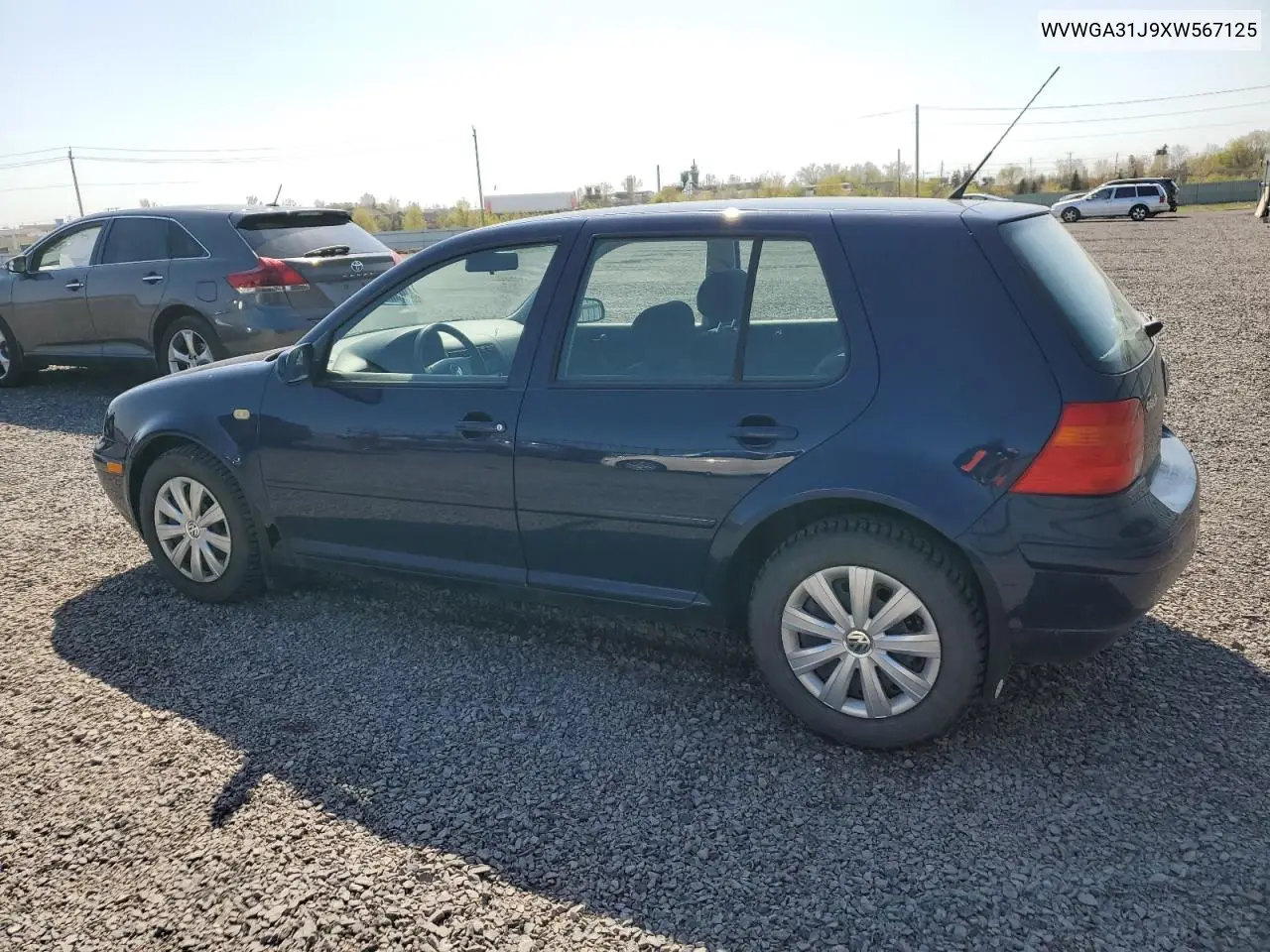 1999 Volkswagen Golf Gls VIN: WVWGA31J9XW567125 Lot: 56462285