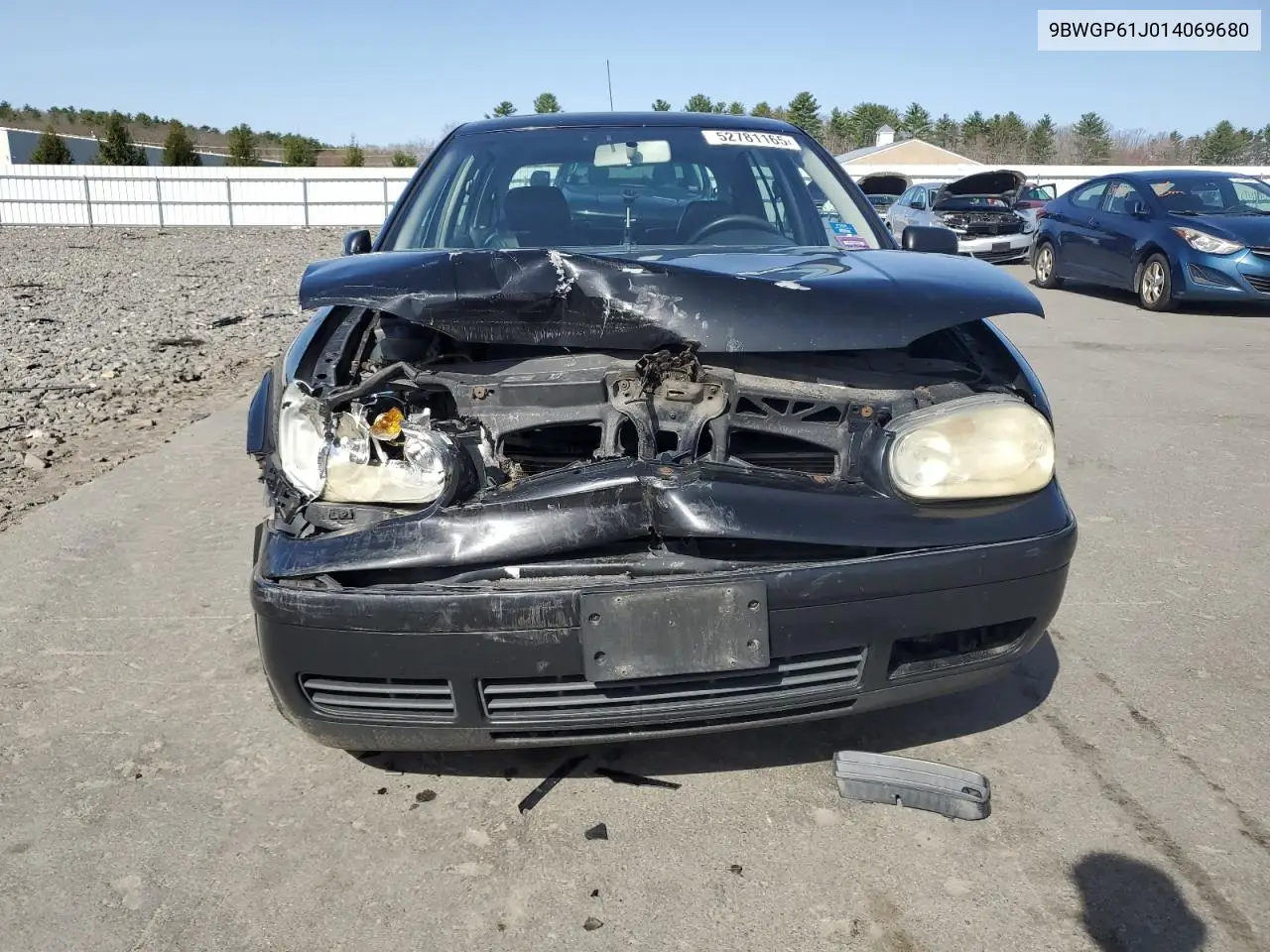 2001 Volkswagen Golf Gls Tdi VIN: 9BWGP61J014069680 Lot: 52781165