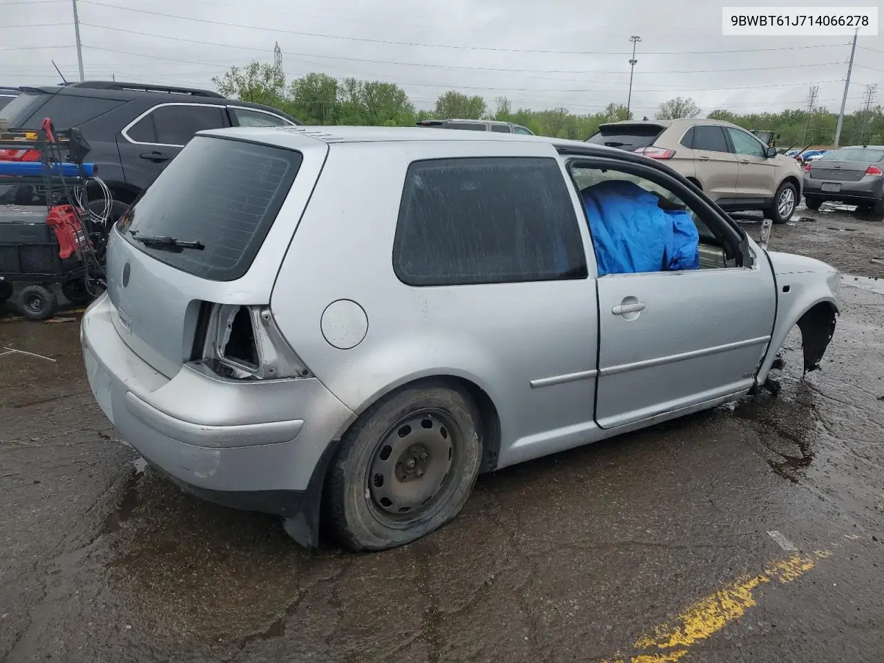 2001 Volkswagen Golf Gl VIN: 9BWBT61J714066278 Lot: 57051215
