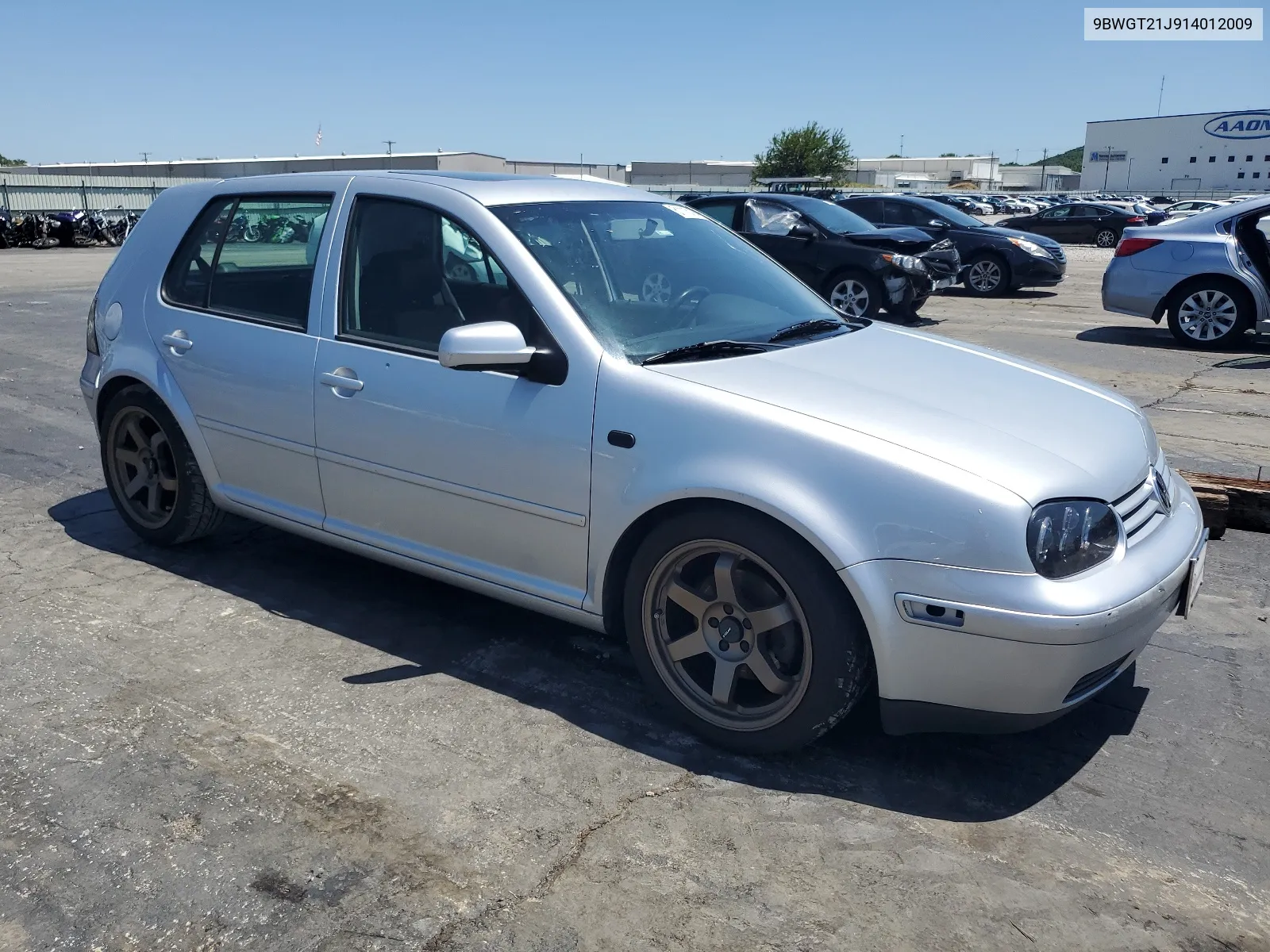2001 Volkswagen Golf Gls VIN: 9BWGT21J914012009 Lot: 61115194