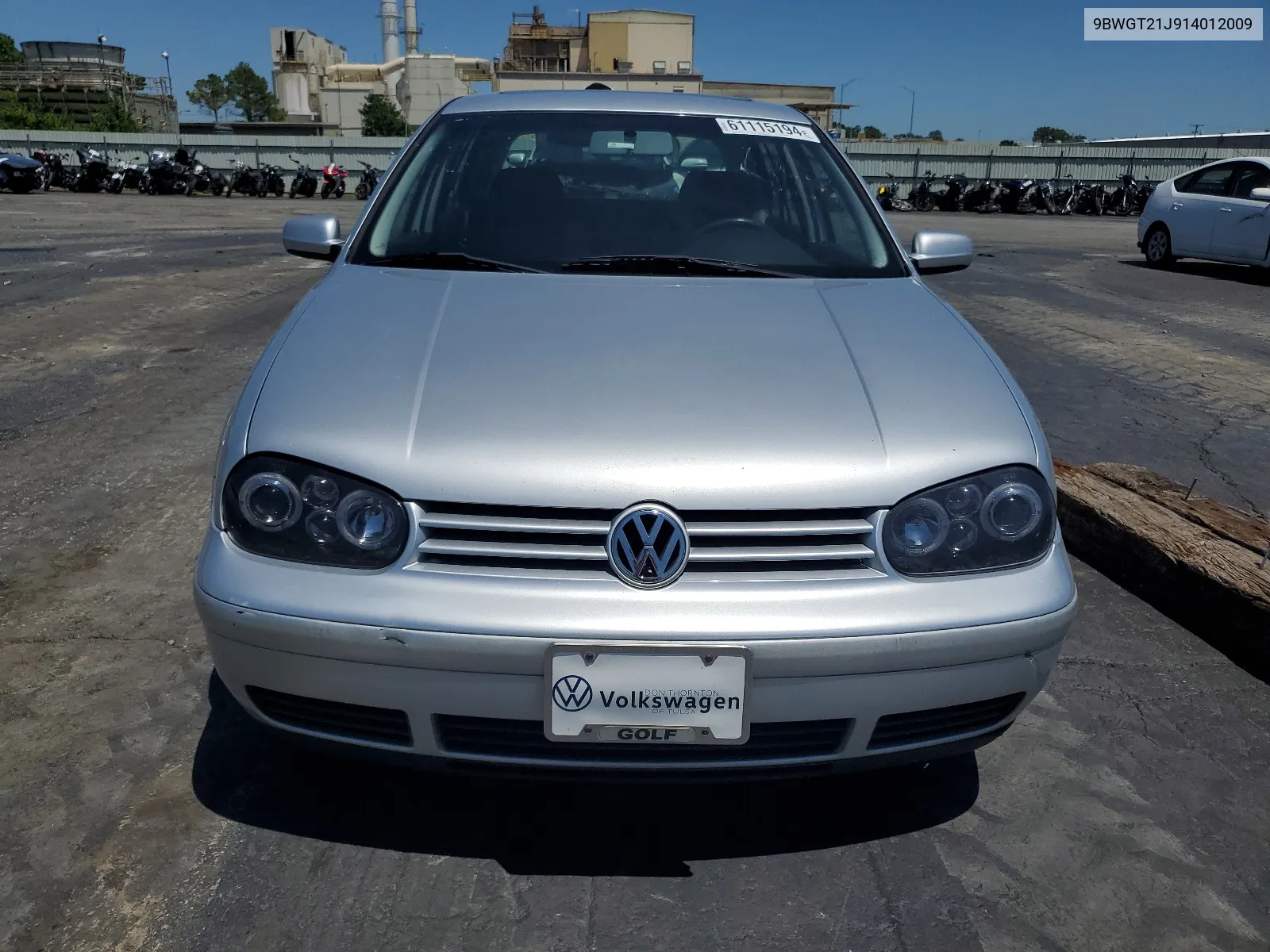 2001 Volkswagen Golf Gls VIN: 9BWGT21J914012009 Lot: 61115194