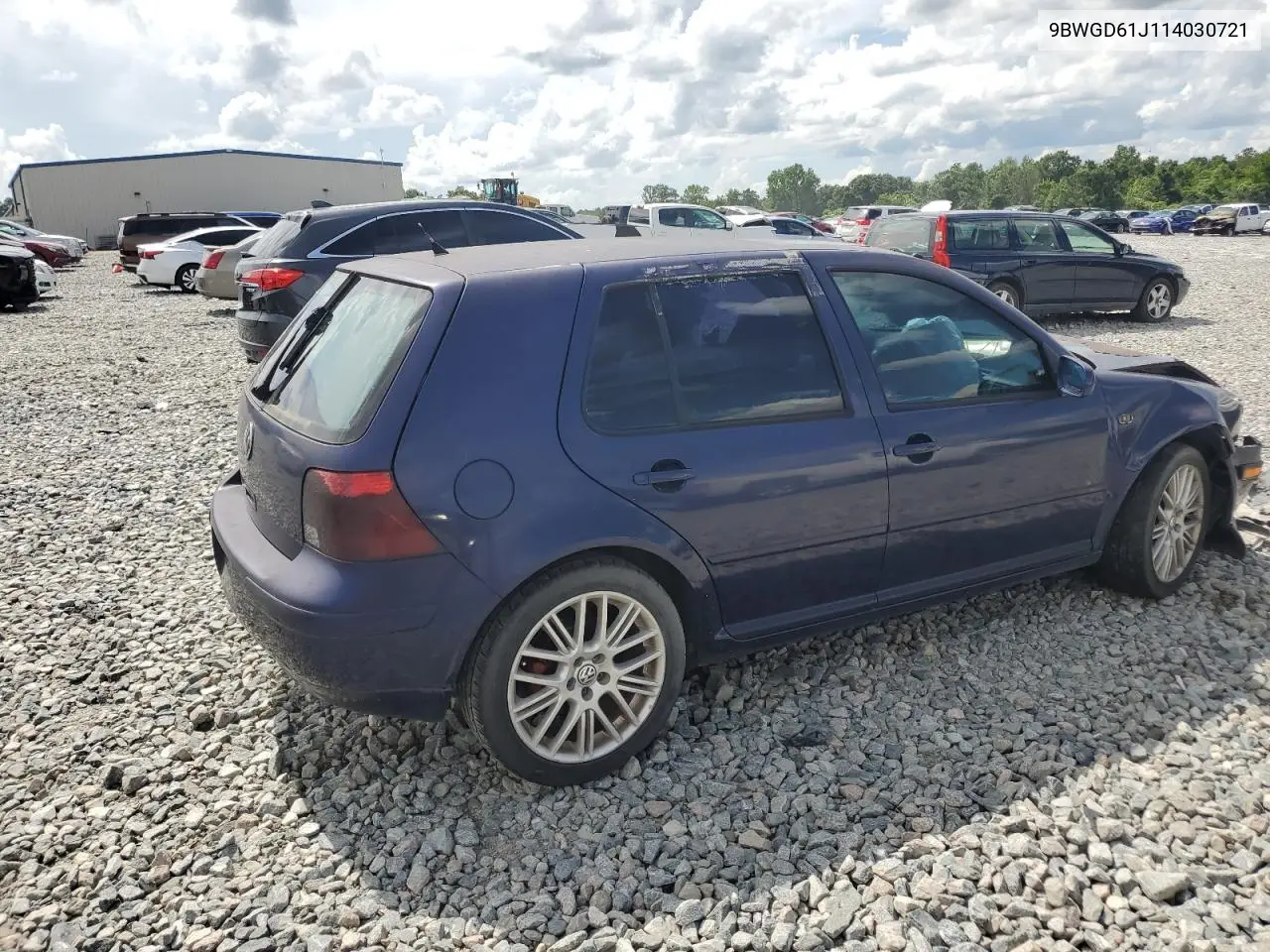 2001 Volkswagen Golf Gls VIN: 9BWGD61J114030721 Lot: 61369495