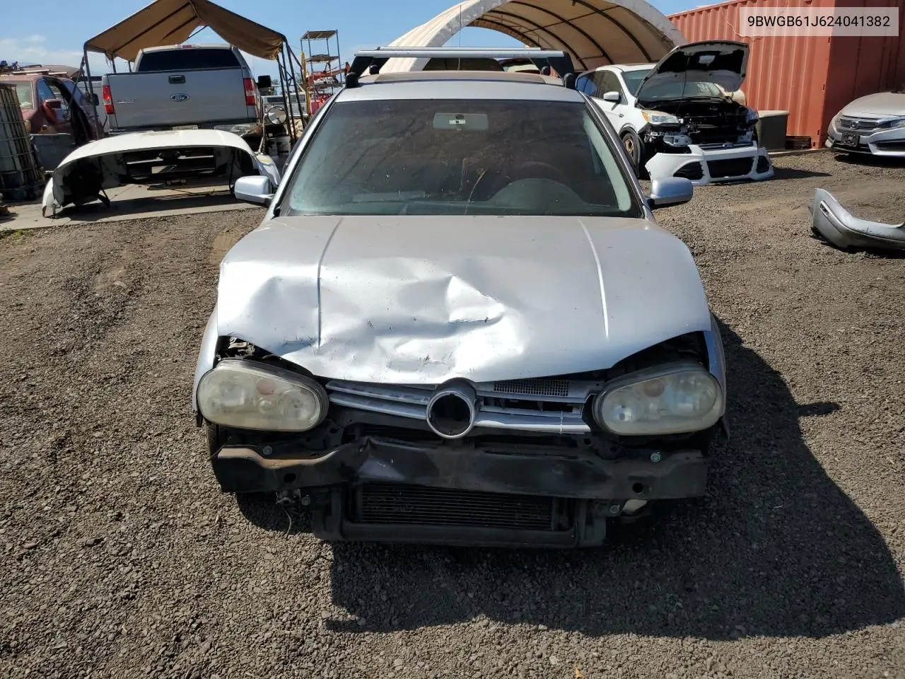 2002 Volkswagen Golf Gls VIN: 9BWGB61J624041382 Lot: 52049405