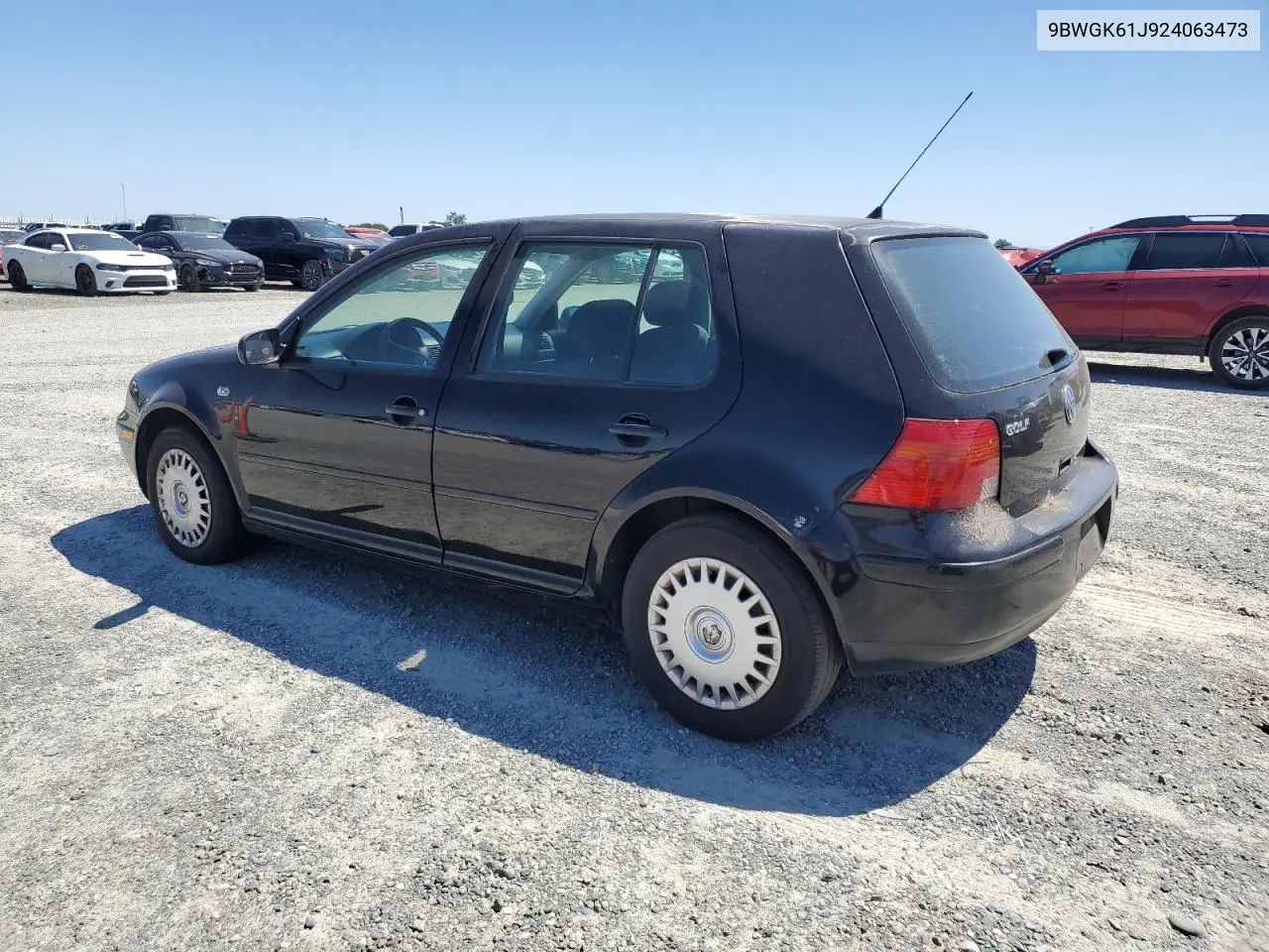 2002 Volkswagen Golf Gls VIN: 9BWGK61J924063473 Lot: 57621455