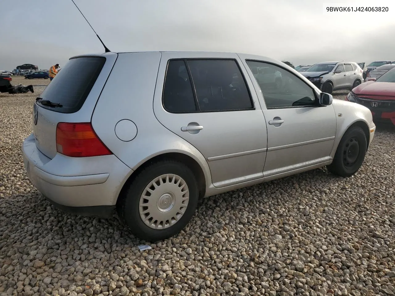 2002 Volkswagen Golf Gls VIN: 9BWGK61J424063820 Lot: 60157044
