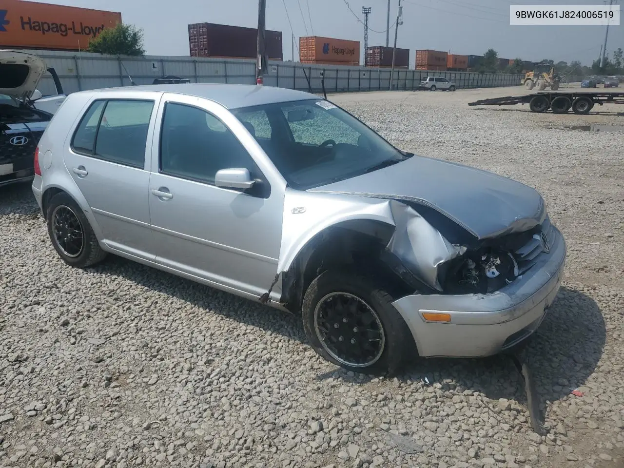 2002 Volkswagen Golf Gls VIN: 9BWGK61J824006519 Lot: 60569975