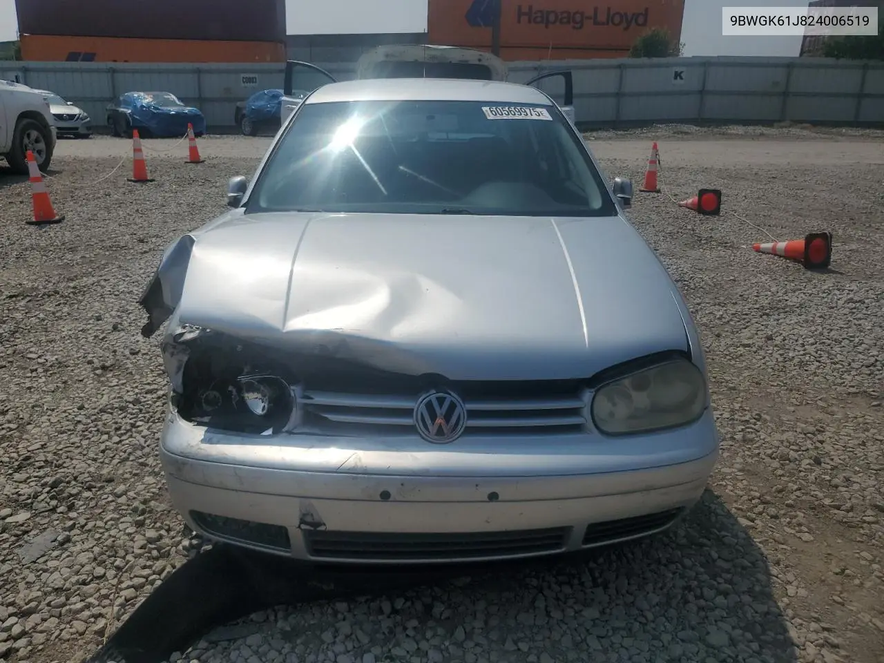 2002 Volkswagen Golf Gls VIN: 9BWGK61J824006519 Lot: 60569975