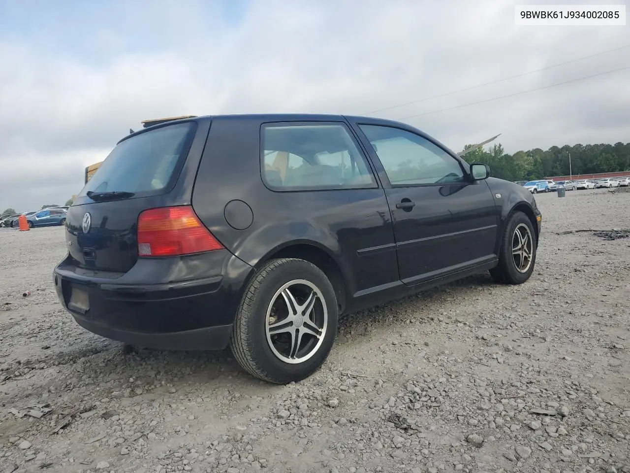 2003 Volkswagen Golf Gl VIN: 9BWBK61J934002085 Lot: 53807975