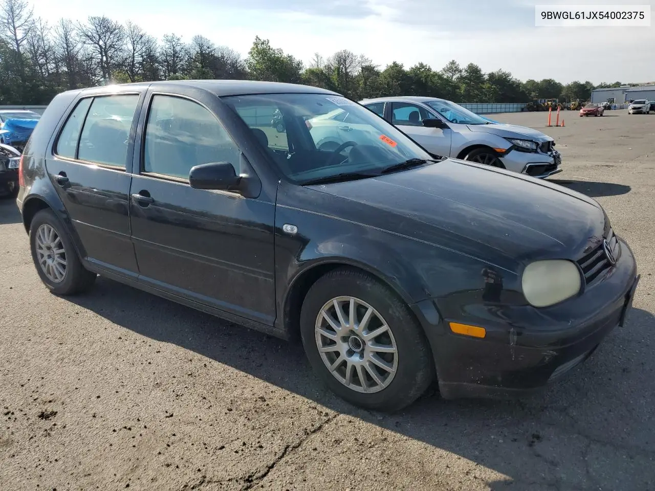 2005 Volkswagen Golf Gls VIN: 9BWGL61JX54002375 Lot: 62620195