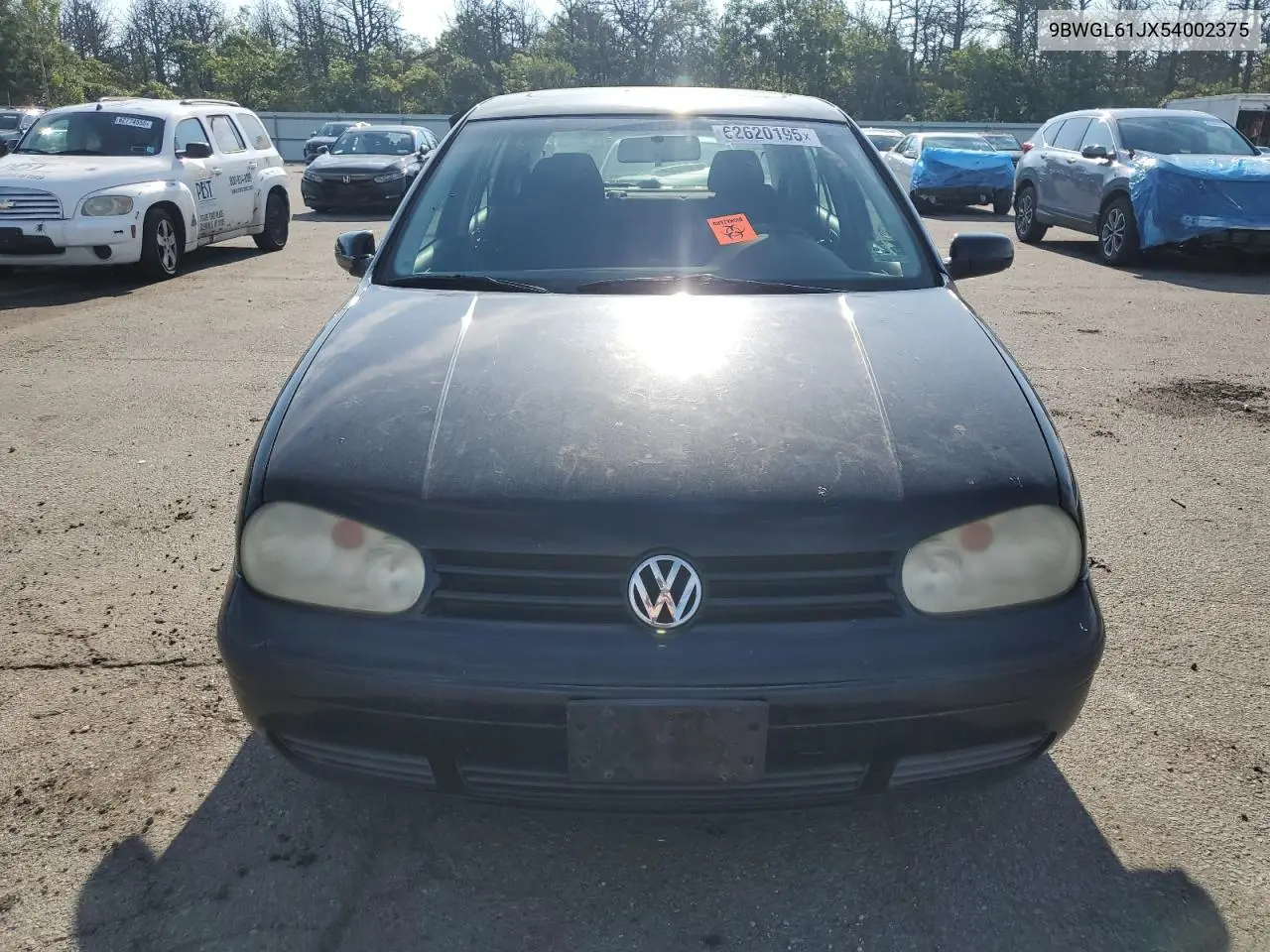 2005 Volkswagen Golf Gls VIN: 9BWGL61JX54002375 Lot: 62620195