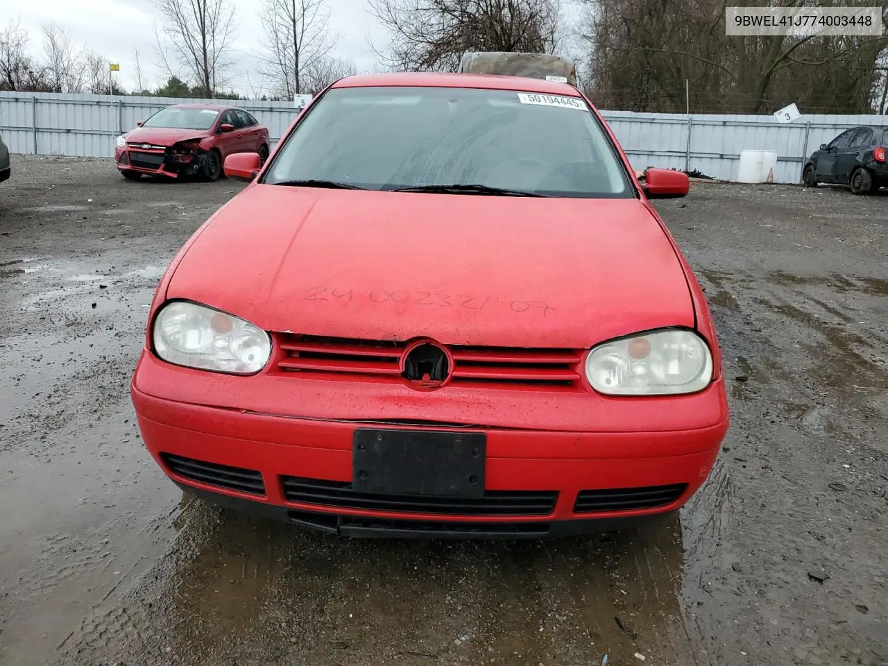 2007 Volkswagen City Golf VIN: 9BWEL41J774003448 Lot: 50194445