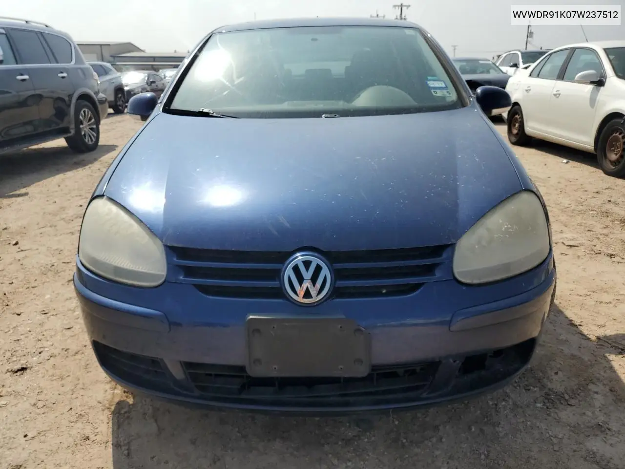 2007 Volkswagen Rabbit VIN: WVWDR91K07W237512 Lot: 50466105